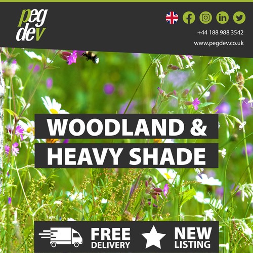 Woodland heavy shade wild - &,